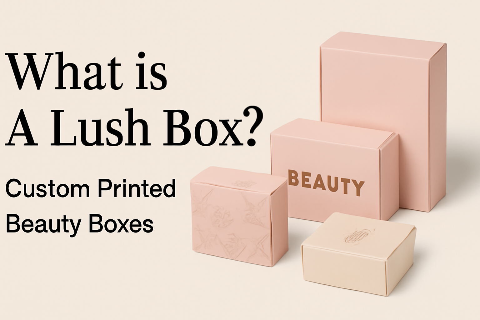Custom Printed Beauty Boxes