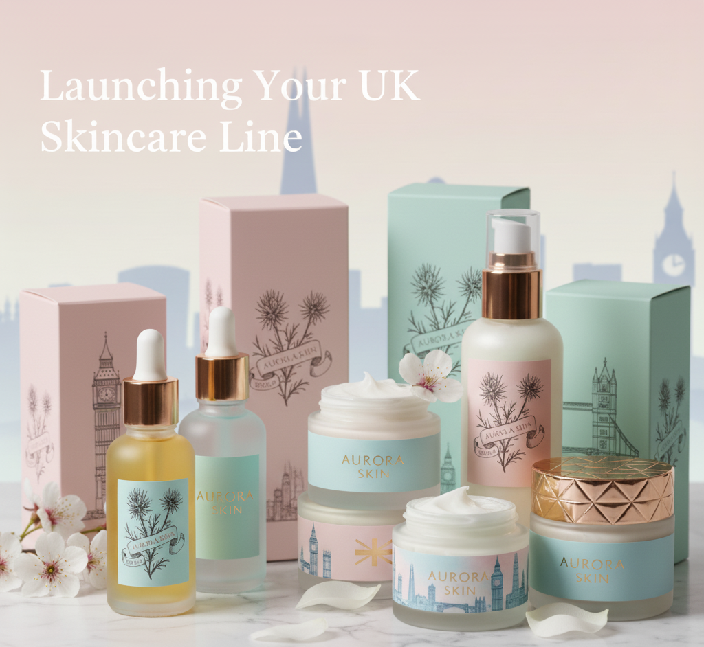 Custom Skincare Packaging in UK