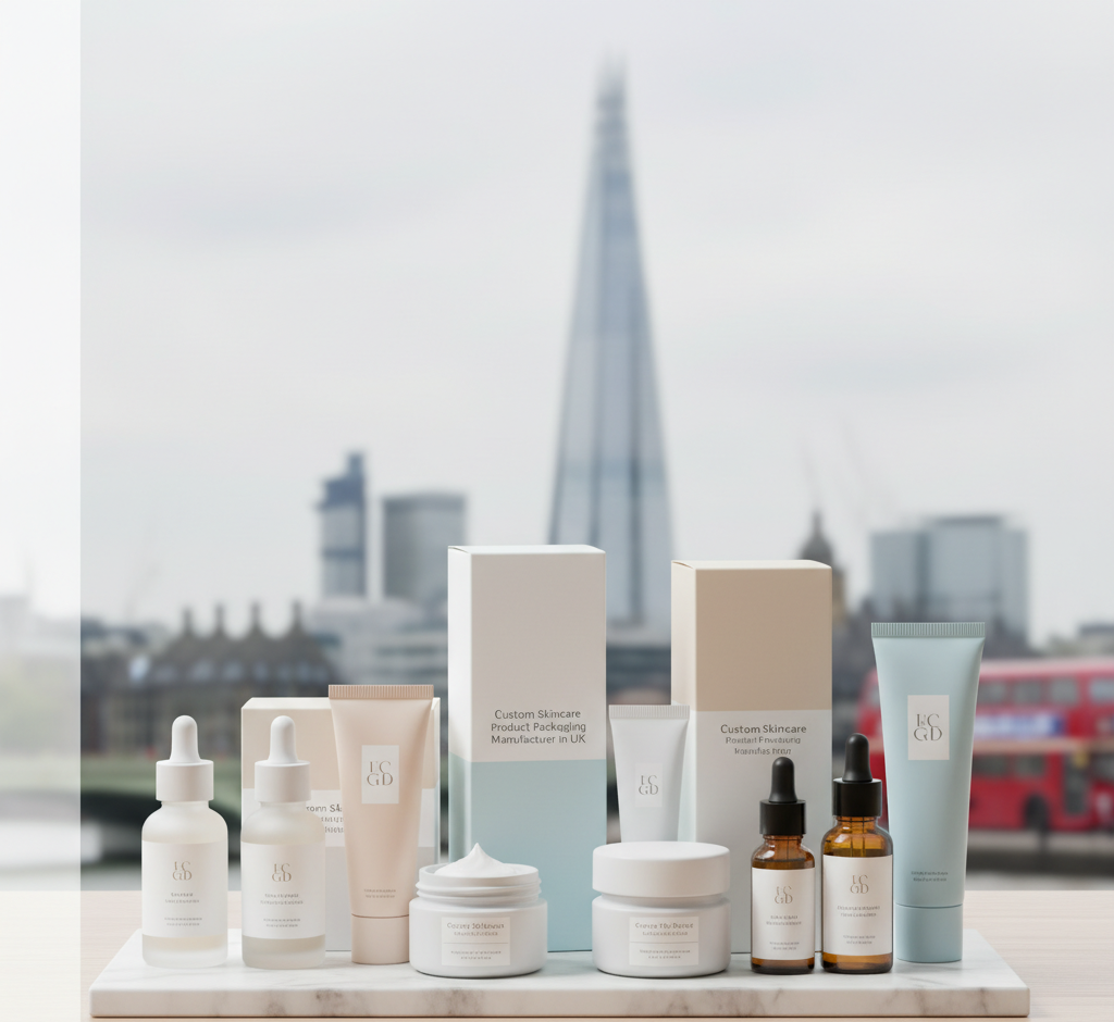 Custom Skincare Product Packaging Manufacturer in UK