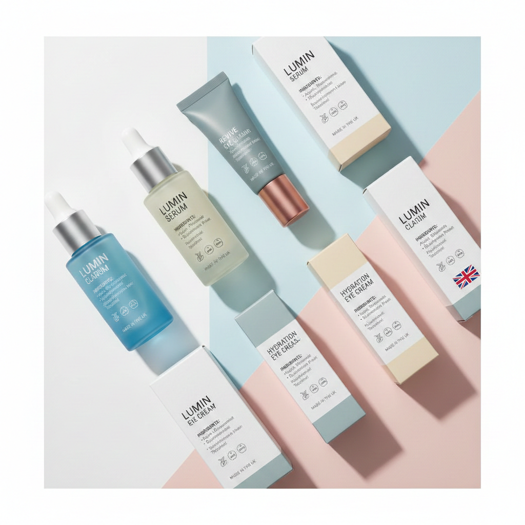 Custom Printed Skincare Packaging in UK