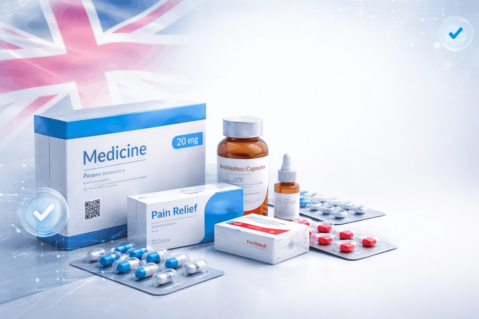 Medicine packaging in the UK